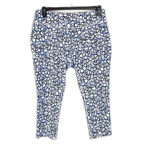 Zenergy by Chico's Bubble Print Crop Legging Women's Large Active Fitness NWT
